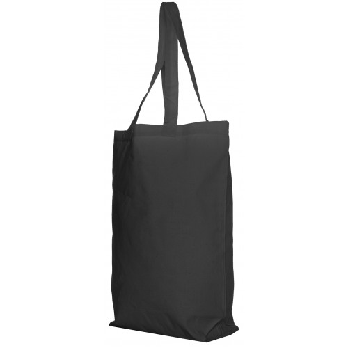 Baumwoll Shopper klein | schwarz | 155 gr/m2 - Bild 1